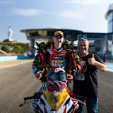 300er-Weltmeister Benat Fernandez und Team#109-Boss Paul Tobin