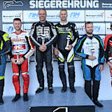 Alan Founds, Tom Peters, Michi Grabmüller, Ondrej Kopecky, Max Zimmermann und Manuel Hirschi (vlnr.)