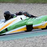 Für Luke Williams und seinem Beifahrer Kevin Kölsch geht es in Brands Hatch um den Titel in der BSB Sidecar