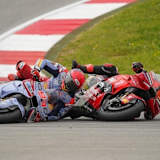Sturz und Nullnummer: Pecco Bagnaia und Marc Marquez kollidierten
