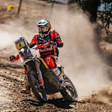 Daniel Sanders hat bisher jeden Tag der Rallye-Portugal gewonnen