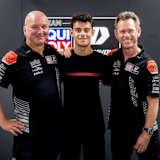 Mindestens bis Ende 2027 ein Team (v.l.): Jürgen Lingg, David Almansa und Peter Öttl