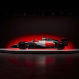 Der Audi-Renner R26 wird in den Farben Titanium, Carbon-Schwarz und dem neu vorgestellten Audi-Rot glänzen