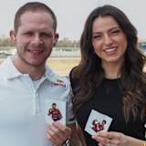 Stefan Bradl mit Servus-TV-Kollegin Alina Marzi