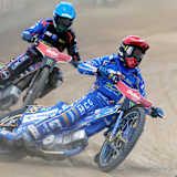 Das Duell des Jahres: Bartosz Zmarzlik (vorne) gegen Brady Kurtz