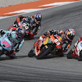 Alvaro Carpe bei seinem Überholmanöver gegen Maximo Quiles