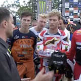 Nach heftigen Regenfällen wurde der zweite Lauf der Klasse MXGP abgesagt