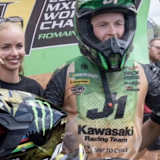 Kawasaki-Held Romain Febvre ist nach dem Gewinn des zweiten WM-Titels überglücklich