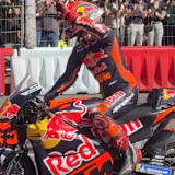 Jonas Folger auf der KTM RC16 in Budapest