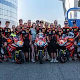 Letztes Foto aus der Supersport-300-WM: Das Team Freudenberg in Jerez