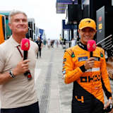 David Coulthard und Lando Norris letztes Jahr