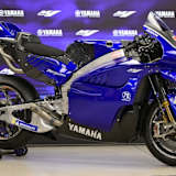Startbereit: Yamaha YZR-M1 mit V4-Motor