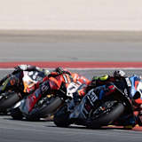 Das Spitzentrio lag rundenlang eng beieinander