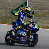 Diogo Moreira feiert seinen Sieg