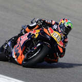 Brad Binder trieb die KTM RC16 bis auf Platz 5