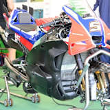 Honda testete am Dienstag das 2026er-Bike