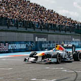 Isack Hadjar gab vor heimischem Publikum im RB7 Gas