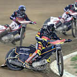 Mario Häusl gelang für Landshut das entscheidende Überholmanöver