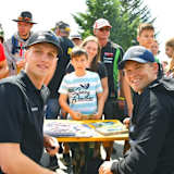 Florian Alt (li.) und Hannes Soomer in Schleiz