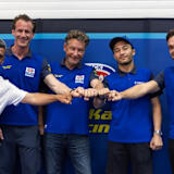 Kenan Sofuoglu, Kervin Bos, Ronald Ten Kate, Can Öncü und Niccolo Canepa (v.l.)