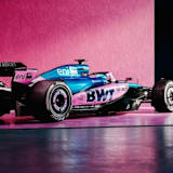 Die Lackierung der Dienstautos von Pierre Gasly und Franco Colapinto wurde angepasst