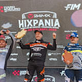 Das Podest nach dem Boykott der Top-Fahrer: Sieger Graham Jarvis, Sonny Goggia (2) und Billy Bolt (3)