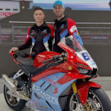 Federico Caricasulo und Valentin Debise bilden das ZXMoto-Fahrer-Duo (v.l.)