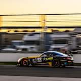 Jules Gounon fuhr im Lone Star Racing Mercedes-AMG GT3 die schnellste Trainingsrunde