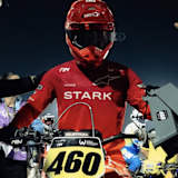 Die Stark-Bikes (hier von Michael Hicks) erinnerten an die guten alten 500er