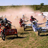 Starker Auftritt: Foden/Weinmann (#10) gewannen zweimal den Holeshot, Kilian und Evan Prunier (#94) beide Rennen