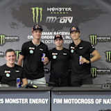 Team Belgien mit Lucas und Sacha Coenen sowie Liam Everts