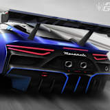 So sieht der Maserati MC20 GT2 von hinten aus