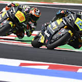 Celestino Vietti vor dem überraschen starken Niccolò Antonelli