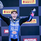 Jules Cluzel jubelt über Platz 2