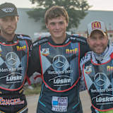 MSC Cloppenburg mit (v.r.) Martin Smolinski, Jonny Wynant und René Deddens