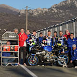 Mit Stolz wird der neue Streckenrekord in Rijeka vom gesamten Team präsentiert