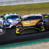  Die Vorjahresmeister Hugo Sasse und Mike David Ortmann feiern im PROsport Racing Aston Martin ihren ersten Saisonsieg in der ADAC GT4 Germany