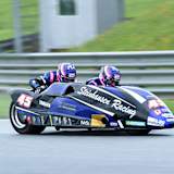 Mit voller Konzentration holen sich Payne/Rousseau den Sieg