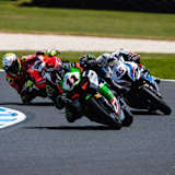 Kyle Smith vor Scott Redding und Alvaro Bautista