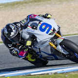 Andrea Mantovani beim Jerez-Test