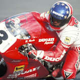Raymond Roche 1990 auf der Ducati 851