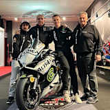 Niccolo Antonelli, Genesio Bevilacqua, Piotr Biesiekirski und Teammanager Moreno Coppola