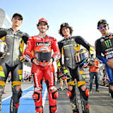 Die vier VR46-Schüler in der MotoGP: Marini, Bagnaia, Bezzecchi und Morbidelli