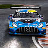 Tabellenführer: Raffaele Marciello und Timur Boguslavskiy im Akkodis ASP Mercedes-AMG GT3