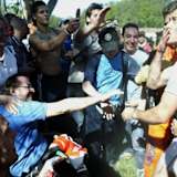 Frankie Chili war ganz nahe an den Fans