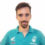 Roberto Tamburini tritt in Imola in den Farben von Petronas Honda an