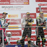 Kent, Vickers und Iddon nach dem Sprint