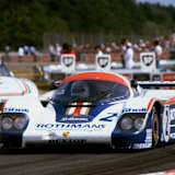 Ein Porsche 956 bei den 24h Le Mans 1982