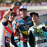 Dalla Portas größter Erfolg: 2019 auf dem Weltmeister-Bild mit den Márquez-Brüdern