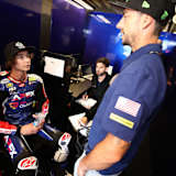 Rory Skinner mit American Racing-Coach John Hopkins